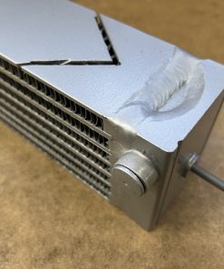 Aston Martin DB4 / DB5 / DB6 6 Cylinder Oil Cooler - 021-044-0111 - Silver Aston Martin DB 4 DB5 DB6 oil cooler silver